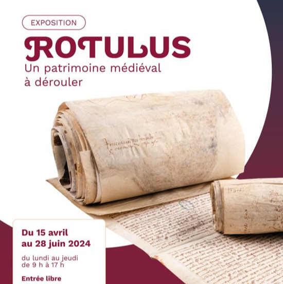 "Rotulus, un patrimoine médiéval à dérouler ", une nouvelle exposition des Archives de l'Aube
