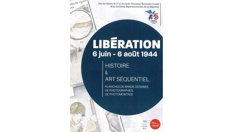 Libération, 6 juin-6 août 1944. Histoire et art séquentiel