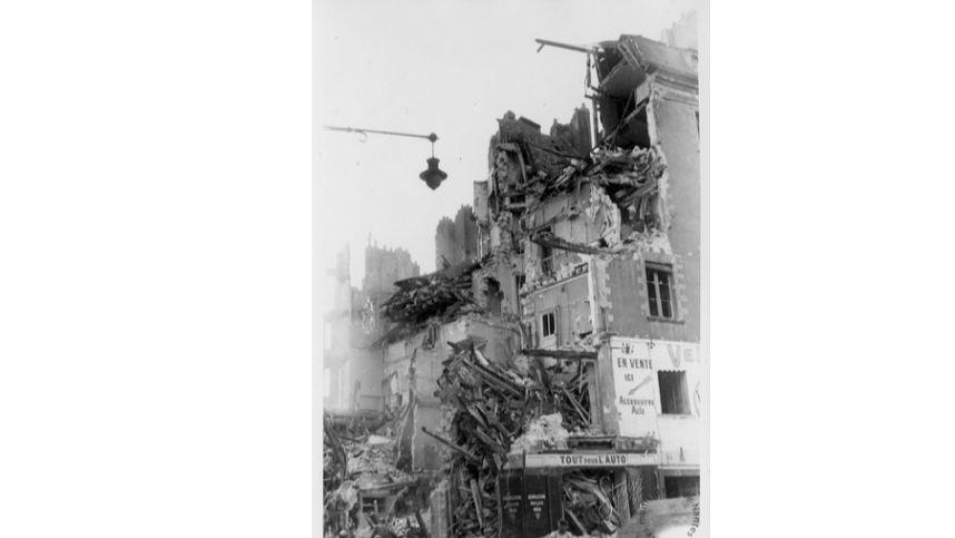 Les bombardements de septembre 1943 aux Archives de Nantes