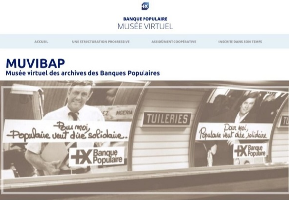 Le projet MUVIBAP (MUsée VIrtuel des archives des BAnques Populaires) du Master 2 Archives de l’Université d’Angers