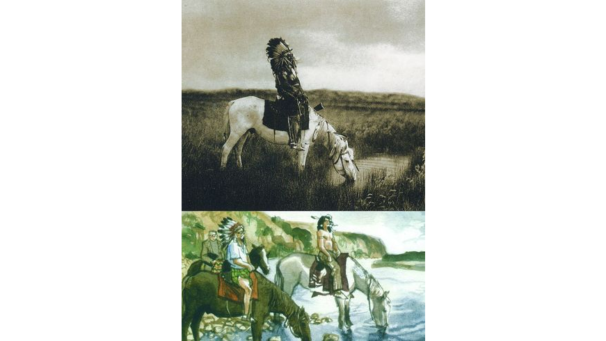 Indiens d’Amérique, des photographies d’E. S. Curtis à la bande dessinée (Trouillard, Murat, Toppi, Serpieri …)