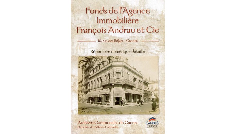 Fonds de l'Agence immobilière François Andrau et Cie