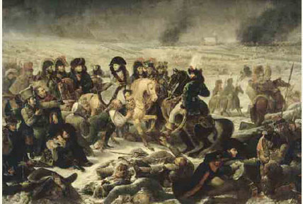 "Le champ de bataille d'Eylau" par Antoine-Jean Gros