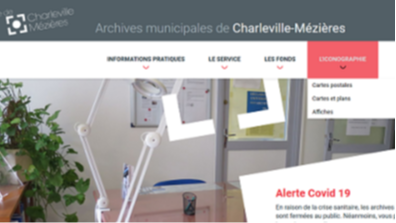 Un site internet pour les Archives de Charleville-Mézières