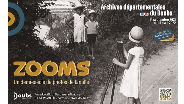 Zooms, une demi-siècle de photos de famille, une nouvelle exposition des Archives du Doubs