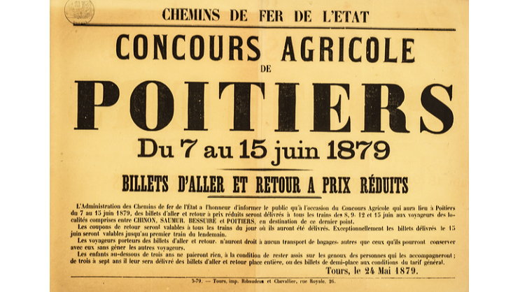 "Fêtes et concours à Poitiers sous la IIIe République", une story map des Archives municipales et communautaires de Poitiers