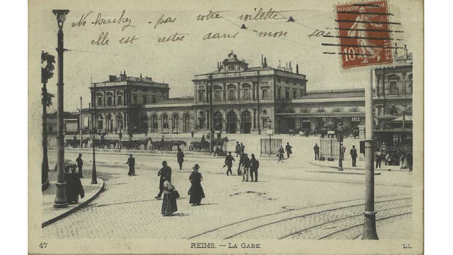 Panorama des cartes postales de la Marne