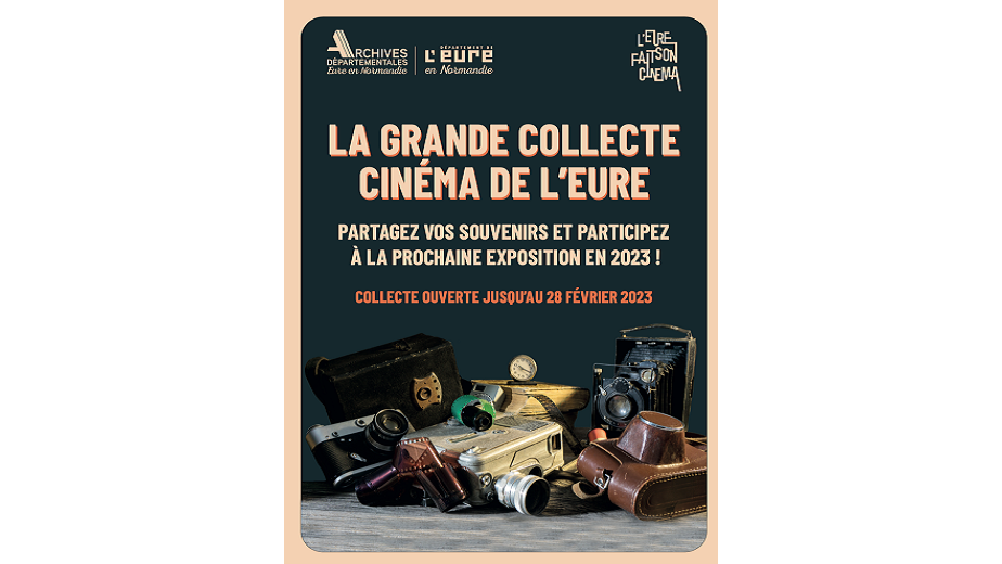 Les Archives de l'Eure lancent une grande collecte autour du cinéma