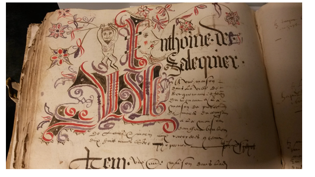 Livre premier du compoix de la ville de Roquemaure de l’année 1574 (E dépôt 4...