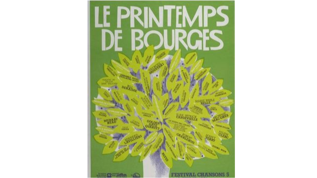 Le Printemps de Bourges en affiches