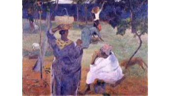 Gauguin-Martinique "au pays des dieux créoles" 1887