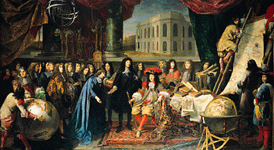 Organisation de l' Académie royale des Sciences par Louis XIV