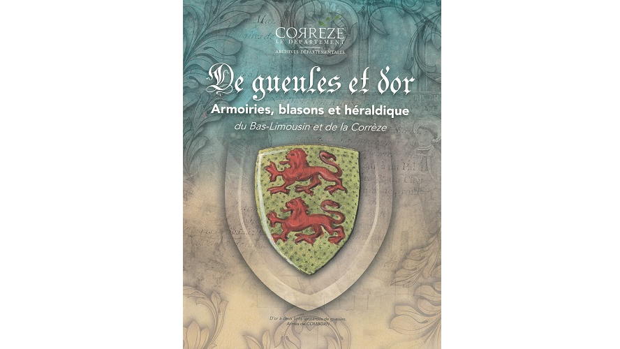De gueules et d’or. Armoiries, blasons et héraldique du Bas-Limousin et de la Corrèze