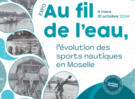 "Au fil de l'eau, l'évolution des sports nautiques en Moselle", une nouvelle exposition des Archives de la Moselle