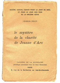 Le Mystère de la charité de Jeanne d'Arc,  Cahiers de la Quinzaine 