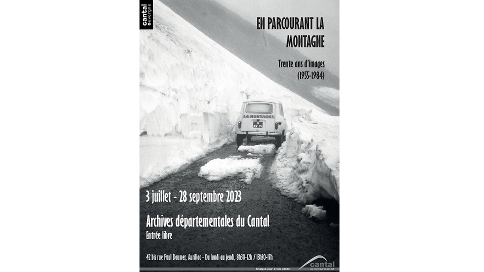 "En parcourant La Montagne. Trente ans d’images (1955-1984)", une nouvelle exposition des Archives du Cantal