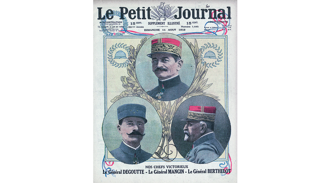 Le Petit Journal, couverture du 11 août  1918, BNF.