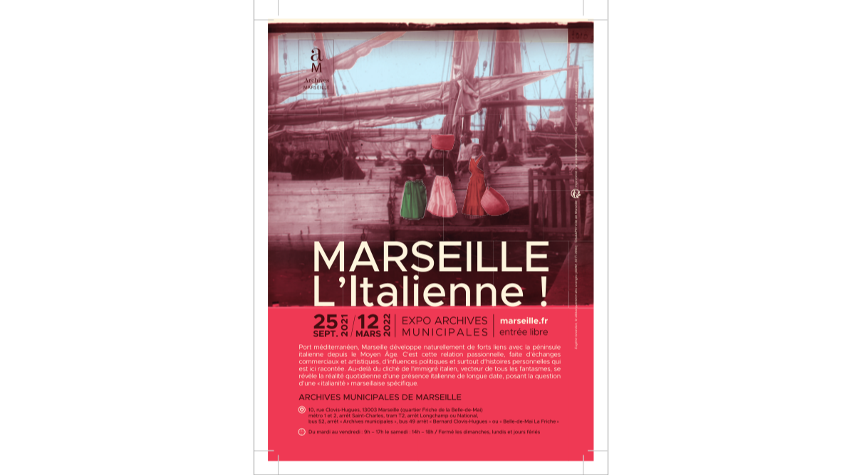 Marseille l'Italienne, une nouvelle exposition des Archives de Marseille