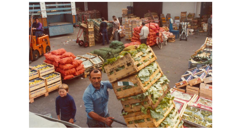 Jour d’activité au MIN de Lomme, 8 septembre 1975.
