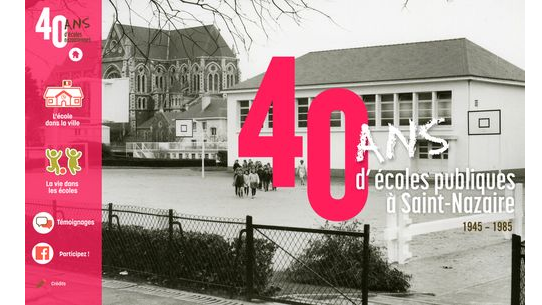 Les écoles de Saint-Nazaire, de 1945 à 1985