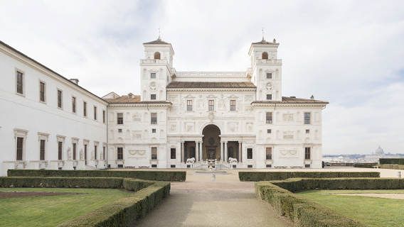 Installation de l'Académie de France à Rome à la Villa Médicis