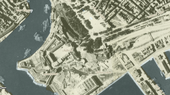 D'anciennes photographies aériennes aux Archives de Brest