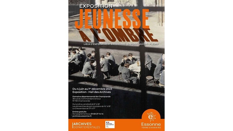 "Jeunesse à l'ombre. Lieux d'enfermement des mineurs en Essonne : Savigny, Juvisy et Fleury", une nouvelle exposition des Archives de l'Essonne