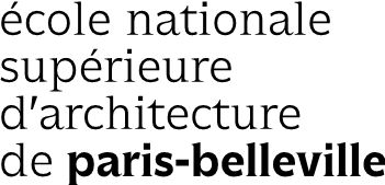 Ecole nationale supérieure d'architecture de Paris-Belleville - Service des archives