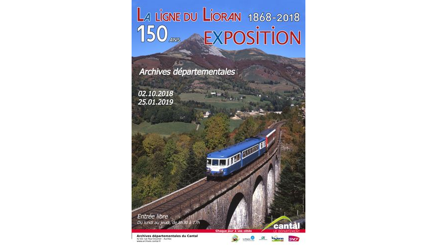 La ligne du Lioran, 1868-2018, 150 ans