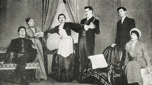 Création de La Cantatrice chauve d'Eugène Ionesco