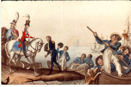 Election de Jean-Baptiste Bernadotte (1764-1844) à la succession au trône de Suède