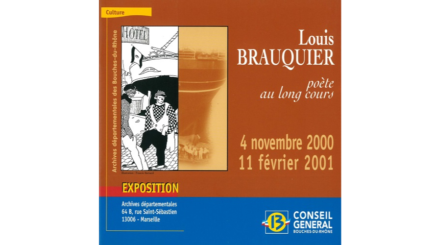 Louis Brauquier, poète au long cours