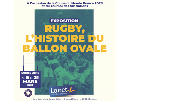 Histoire, plaquage, archivage : le rugby dans le Loiret