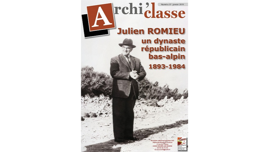 Julien Romieu, un dynaste républicain bas-alpin, 1893-1984