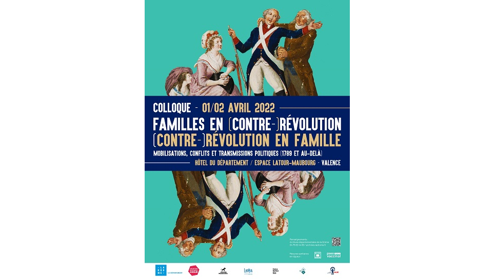 "Familles en (contre-)révolution, (contre-)révolution en famille", un colloque organisé par les Archives départementales de la Drôme et de Valence Romans Agglo