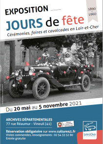 "Jours de fête", une exposition des Archives de Loir-et-Cher