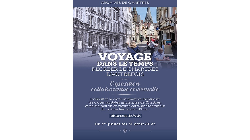 "Voyage dans le temps : recréer le Chartres d'autrefois", une exposition virtuelle et collaborative des Archives de Chartres